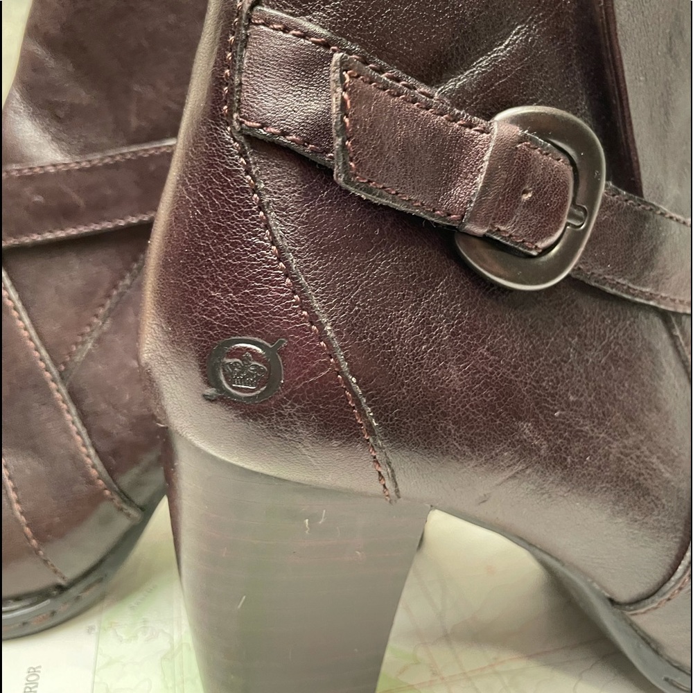 Born Leather Ankle Booties - Picture 7 of 11